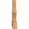 Ekena Millwork Saratoga Smooth Timber Gable Bracket, Western Red Cedar, 96"W x 24"H x 3 1/2"D x 5 1/2"F, 6/12 Pitch GBW096X24X0406SAR00SWR - alternate 4